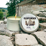 Gunpowder & Lead Soy Wax Candle - Choose Size