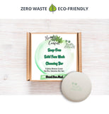 Dead Sea Mud Solid Face Wash Cleansing Bar | Sensitive & Acne Prone Skin | Soap Free | Detoxing for Dull Congested Oily Skin | Ph Balanced | SLS/SLES Free | Vegan | Zero Waste | 2 Sizes Available | FREE Exfoliating Mitt with Purchase for Limited Time! - Earth's Own Bath & Body