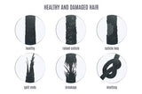 Dry Hair & Split End Care Repairing Cream Conditioner |  Leading Edge Innovative Ingredients | Seals and Softens Hair | Vegan | Gluten Free | Color Safe | Jasmine Sweet Orange Vanilla Aroma | 8 fl oz - Earth's Own Bath & Body