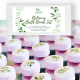 Pedicure Foaming Bath Bombs Gift Box 10 Piece Set | Gift for Her | Gift from Toddler | Foot Bath | Gift for Mom | Vegan - Earth's Own Bath & Body