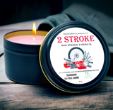 Lucky Garage Drop Duo - Racing Fuel + 2 Stroke (2 Candle Set - 8 oz Only) - Limited Release