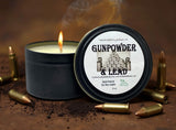 Smoke & Solvent Candle Duo Set | Gunpowder & Lead + Marksman #9 | Aroma of Precision, Power & Pure Craftsmanship