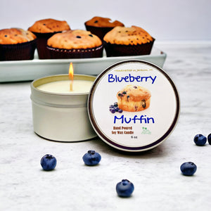 Blueberry Muffin Luxury Soy Candle