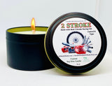 2 Stroke Engine Candle - Choose Size & Type in drop down menu