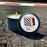 Racing Fuel Hi Octane Aroma Man Cave Soy Candle - Choose Size