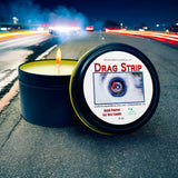 Trackside Duo - Drag Strip + NITRO Blast Racing Fuel Candle Set | Ultimate Gearhead Gift