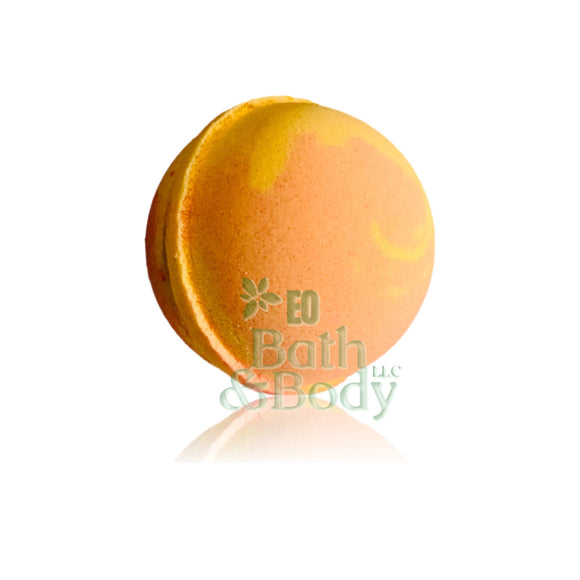 Grapefruit + Mangosteen Foaming Bath Bomb | Made with Organic Moringa Oil, Hemp Seed Oil & Shea Butter | Moisturizing | Vegan | Gift Box