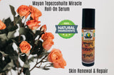 Mayan Tepezcohuite Miracle 100% Natural Concentrated Roll On Oil Serum. Cell Renewing Anti Aging w/ Organic Moringa. Vegan .33 oz - Earth's Own Bath & Body